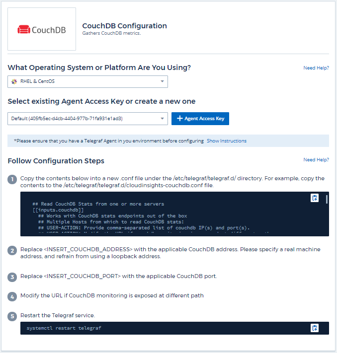 Konfiguration von CouchDB