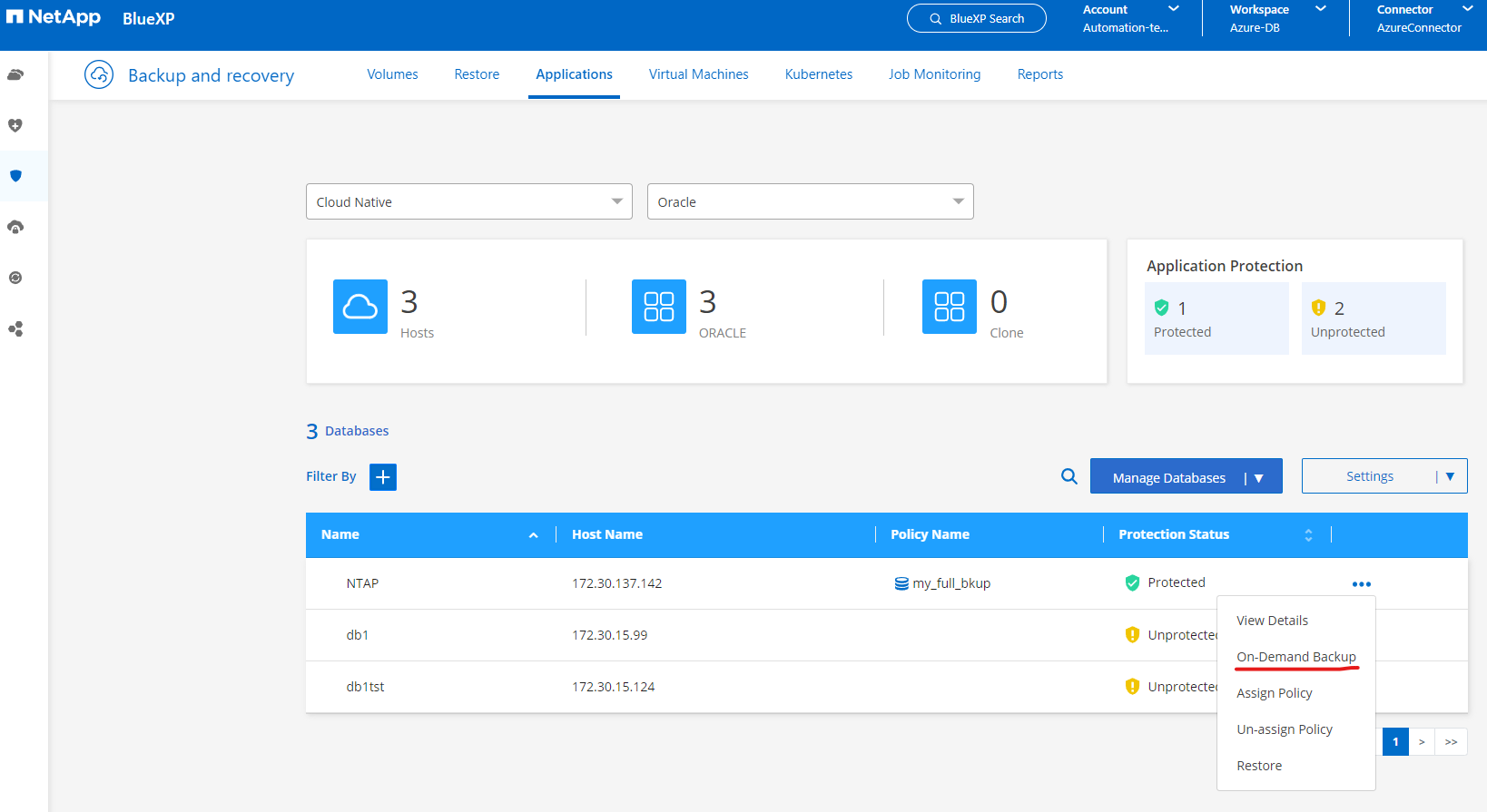 Screenshot, der diesen Schritt in der GUI zeigt.