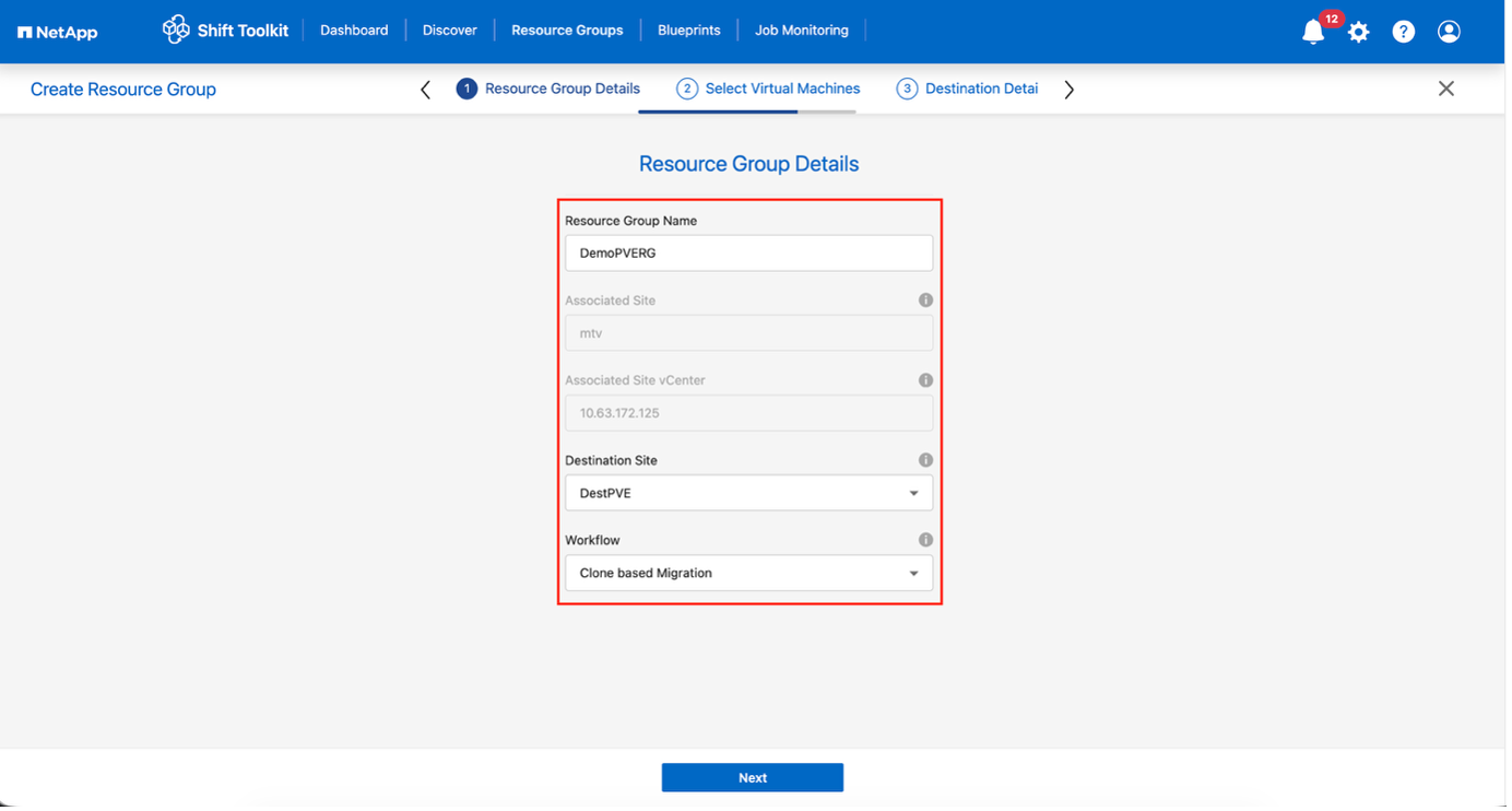 Details zur Ressourcengruppe