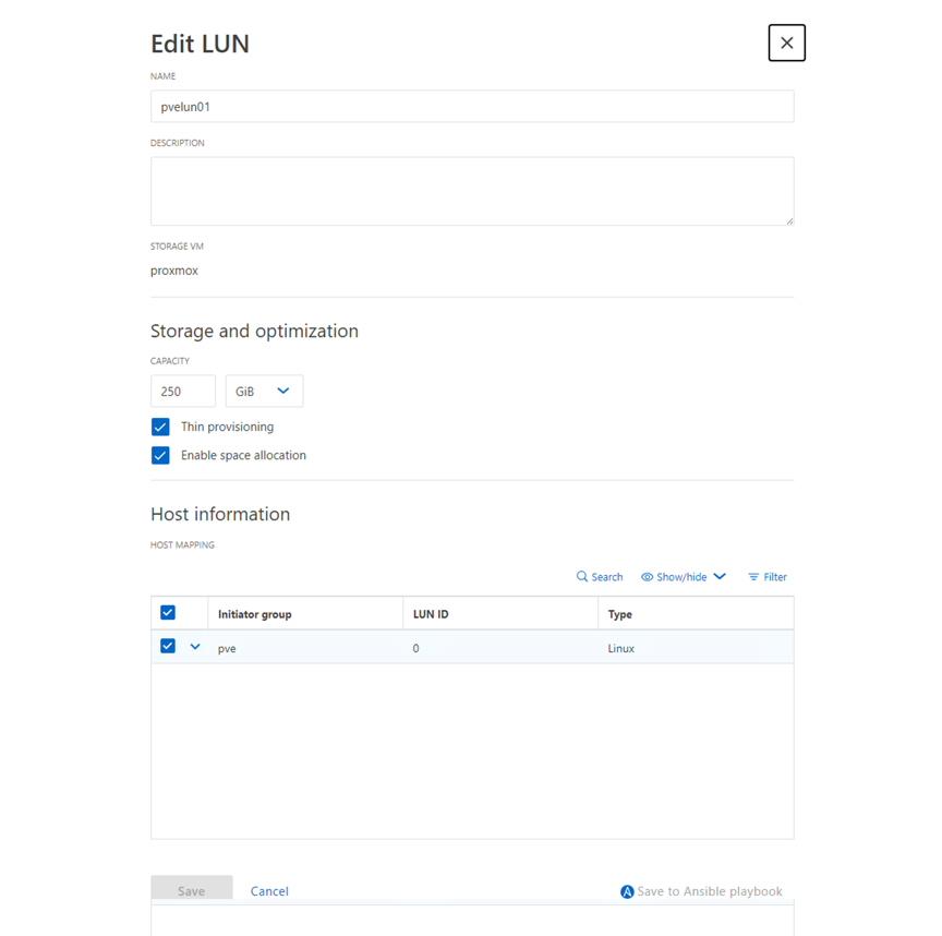 iscsi-lun-Details