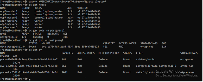 Postgres migriert