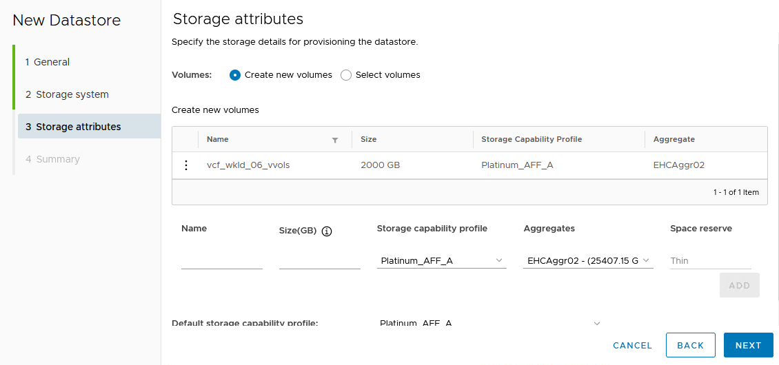 Storage-Attribute – Weiter