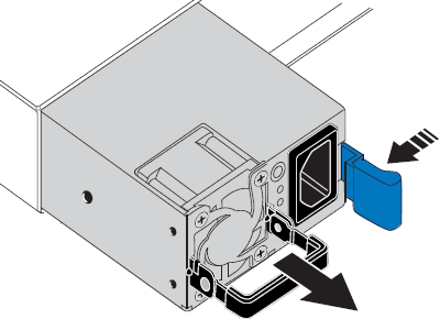 Entfernen eines SG6000-CN Netzteils