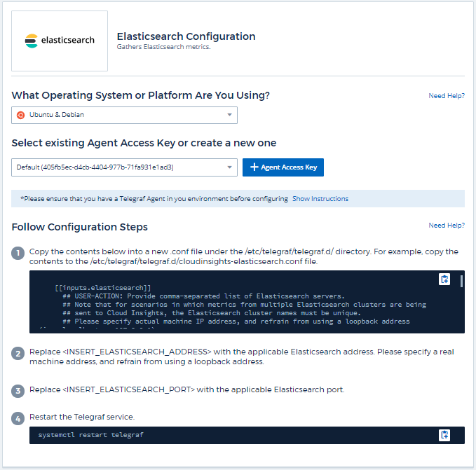 Configuración de Elasticsearch