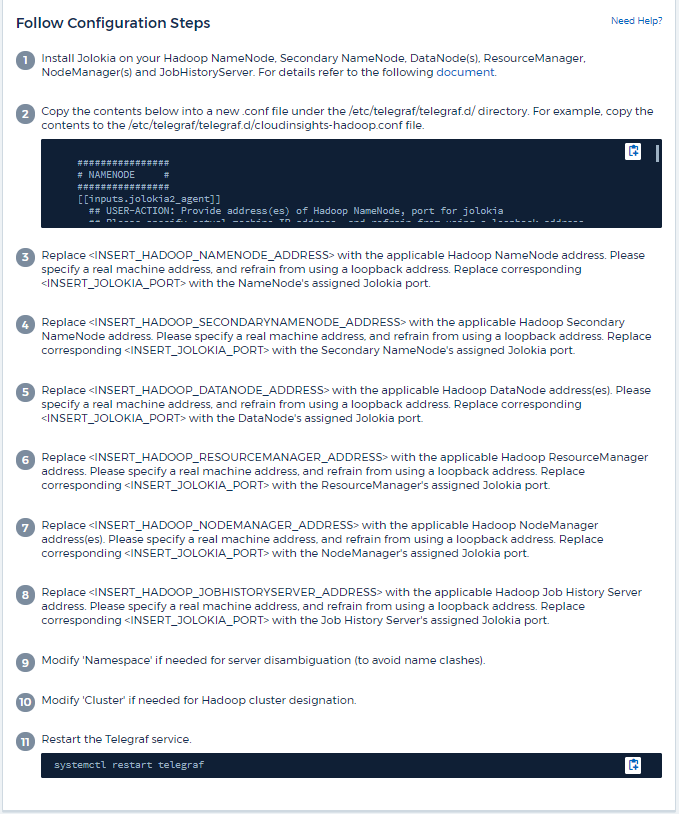 Configuración de Hadoop