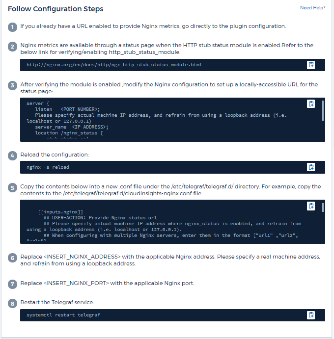 Configuración de Linux Nginx