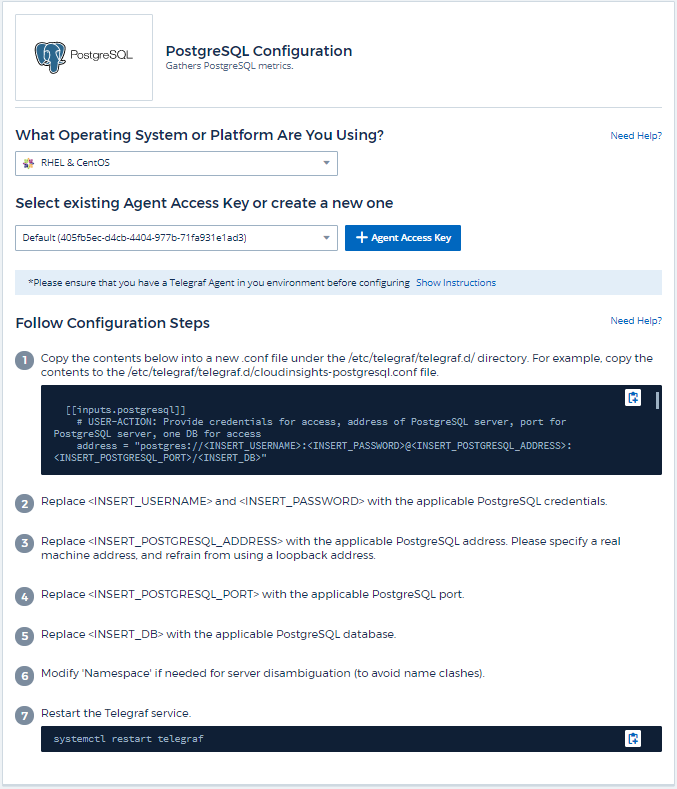 Configuración de PostgreSQL