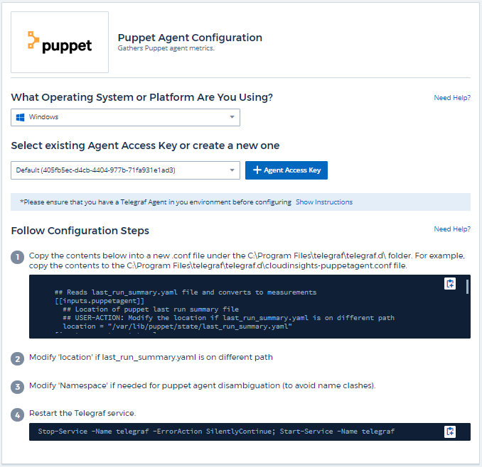 Configuración de Puppet