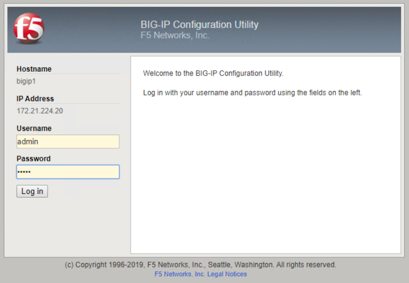 Configuración de Big-IP