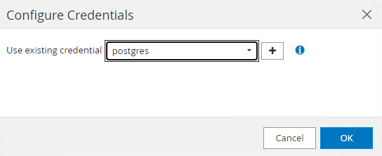 Esta imagen proporciona una copia de seguridad de base de datos para el servidor SnapCenter