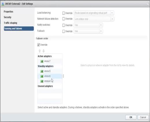 Parte 2: Configuraciones de grupos de puertos externos ONTAP Select