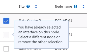 Sugerencia de la herramienta de interfaz VLAN