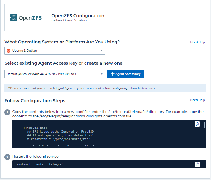 Configuration Linux OpenZFS