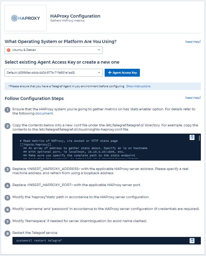 Configuration HABProxy