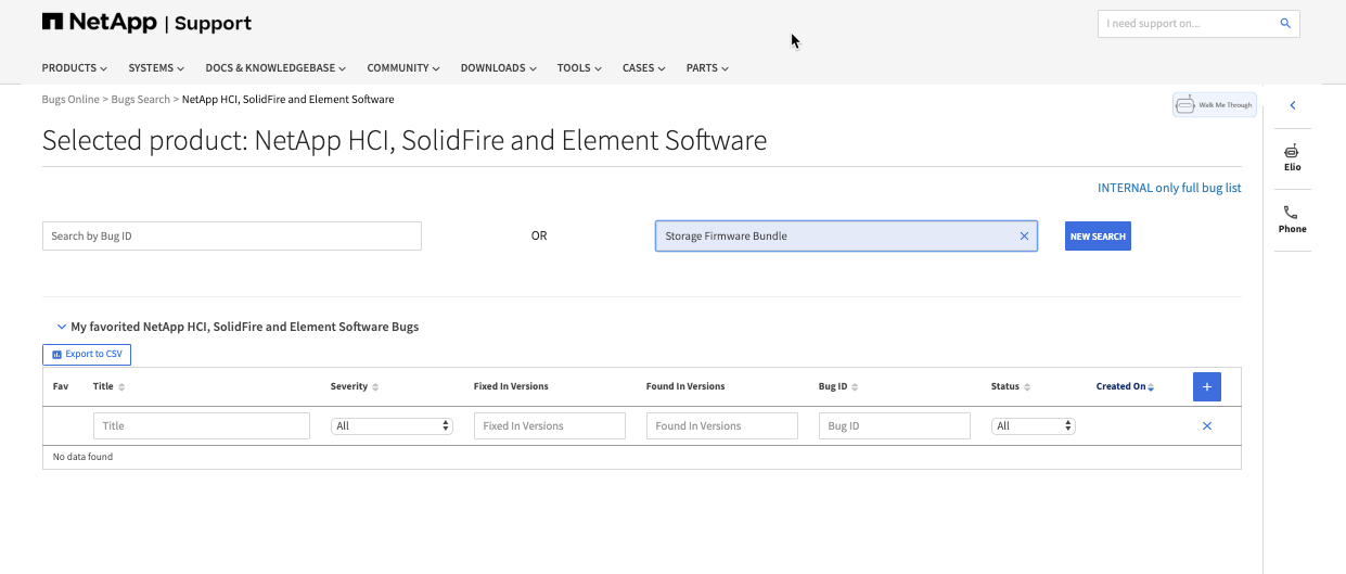 Notes de version du pack du firmware de stockage