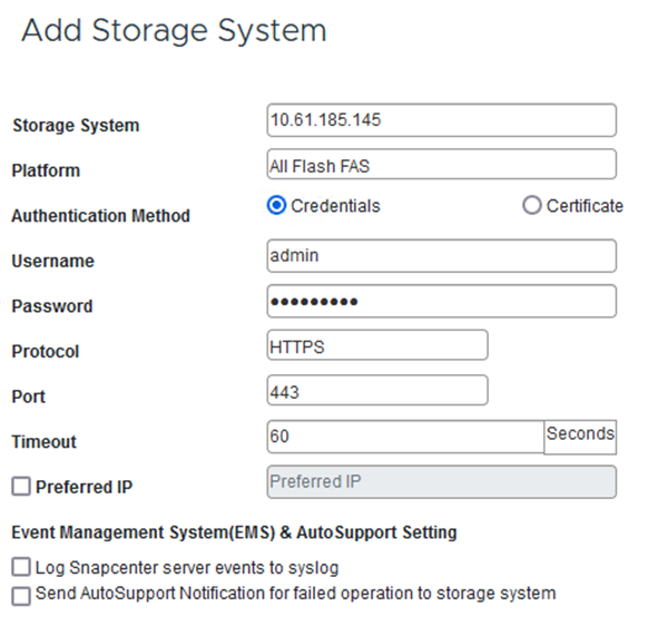 Ajouter un système de stockage