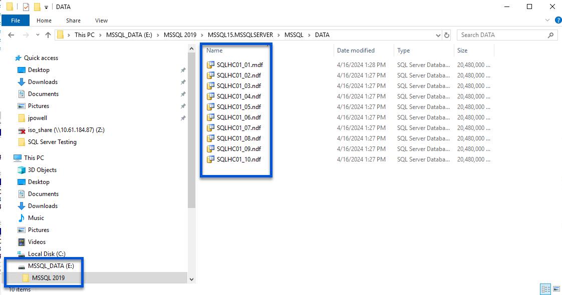 Accéder au système de fichiers Windows
