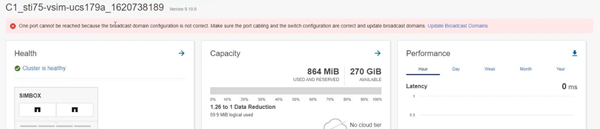 Message de configuration du post-cluster