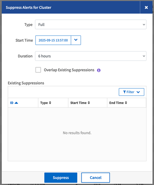 Supprimer le cluster