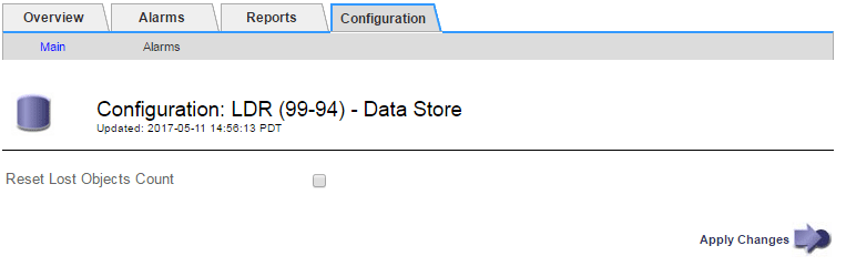 Capture d'écran de LDR Reset Lost Object count