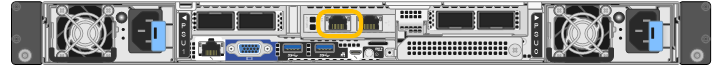 Port réseau d'administration sur le SG1100