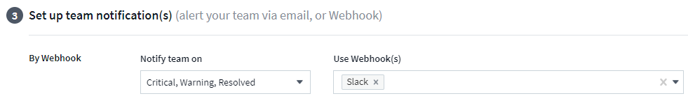 Notifiche Webhook