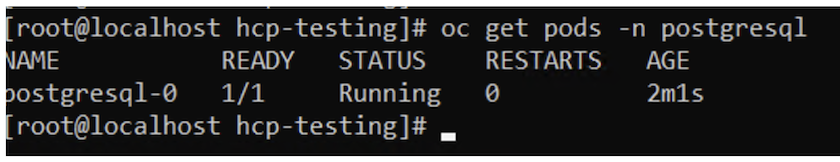 nuova installazione di postgresql