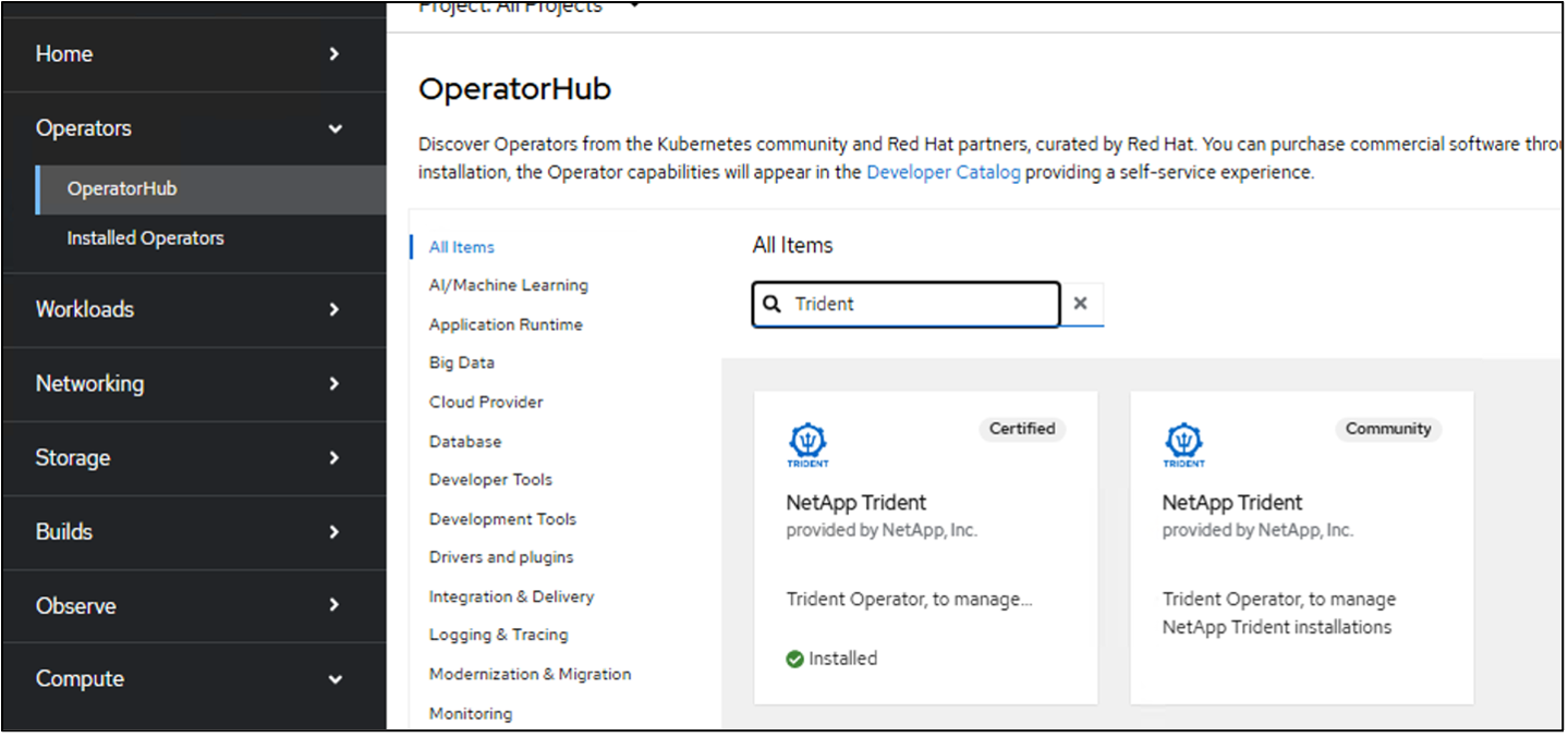hub operatore