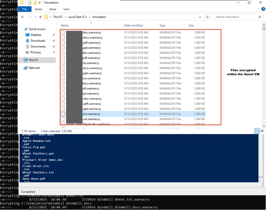 File VM guest crittografati