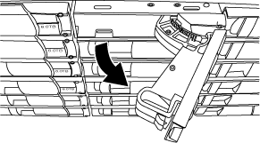 Rimozione dei dischi nello shelf di dischi DS212C