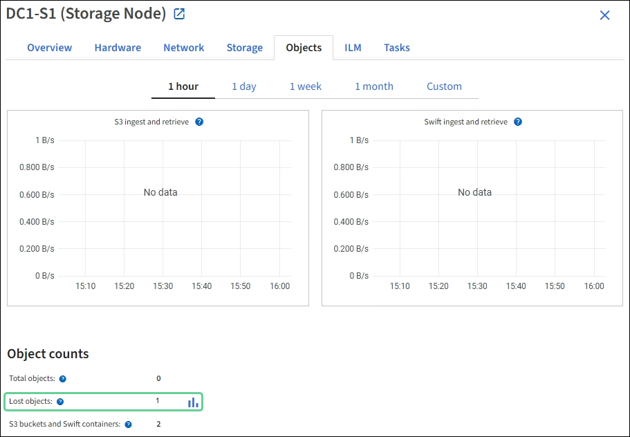 Nodes Storage Nodes Object Page Lost Object