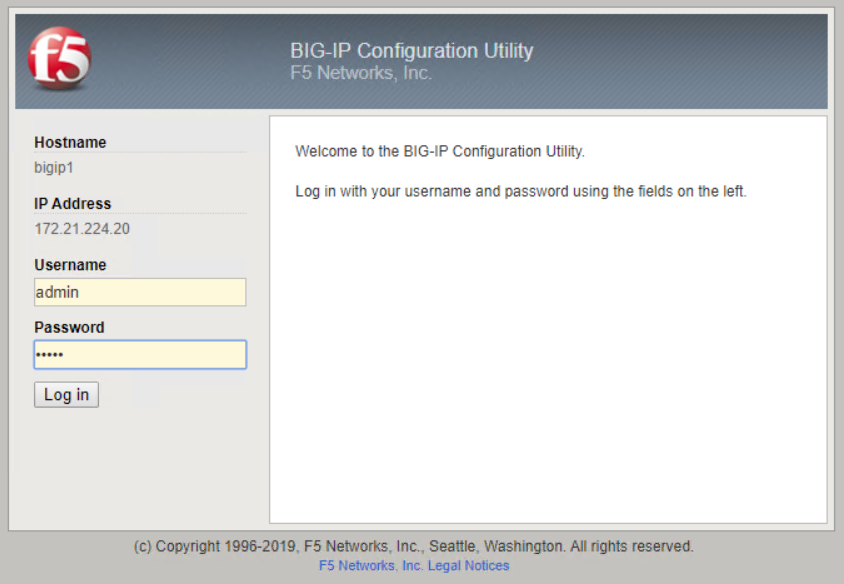 Big-IP 構成