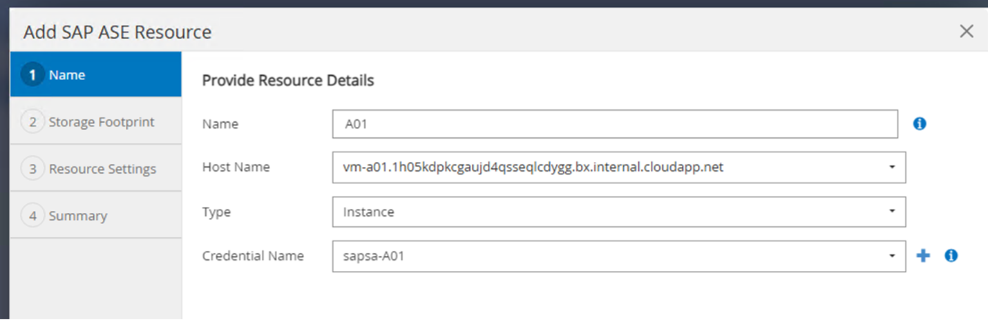 "[Add host resource details