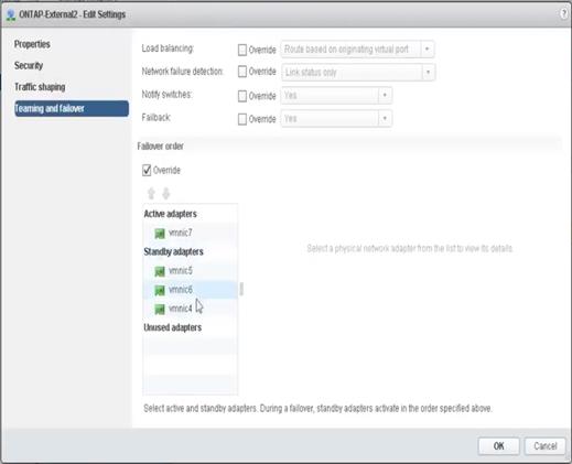 パート2： ONTAP Select外部ポートグループの設定