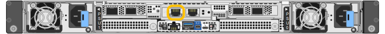 SG120の管理ネットワークポート