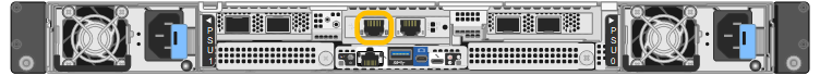 SGF6212の管理ネットワークポート