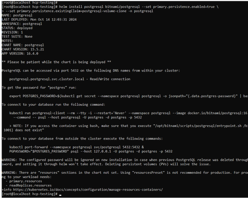 postgresql 새로 설치