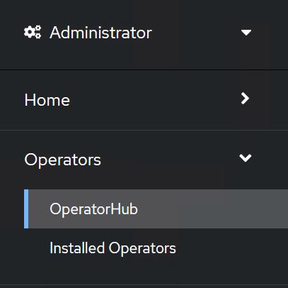 OpenShift Operator Hub를 참조하십시오