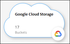 Uma captura de tela de um ambiente de trabalho do Google Cloud Storage.