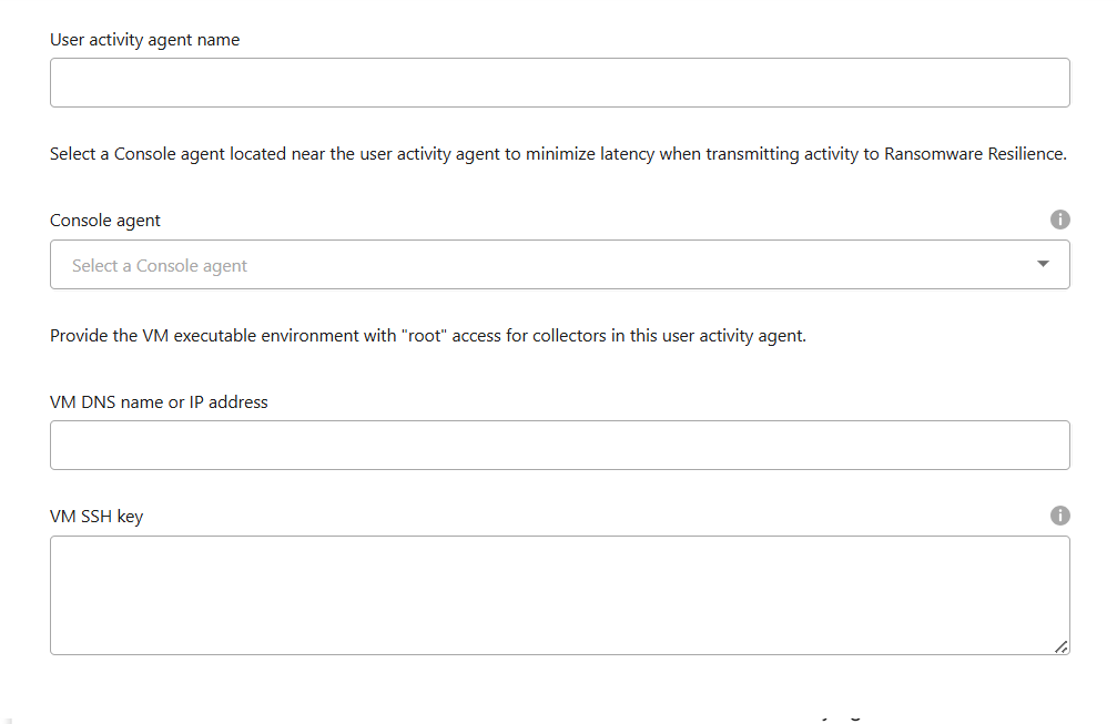 Captura de tela da interface do agente de adição de atividade.