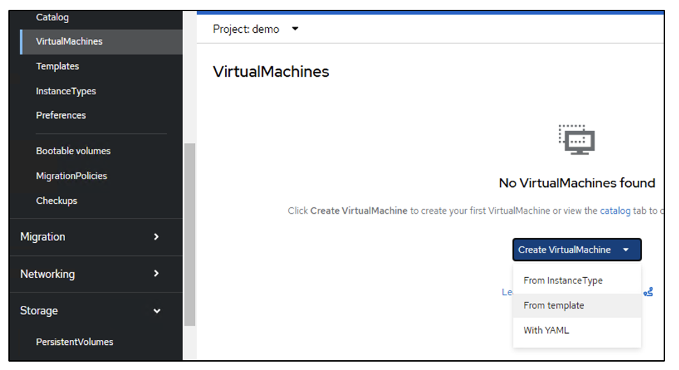criar VM fedora