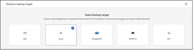 Descobrir destino de backup