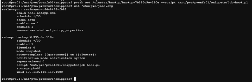 Configurando um script de backup no Proxmox VE
