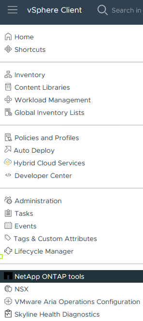 Plugin de ferramentas Access ONTAP