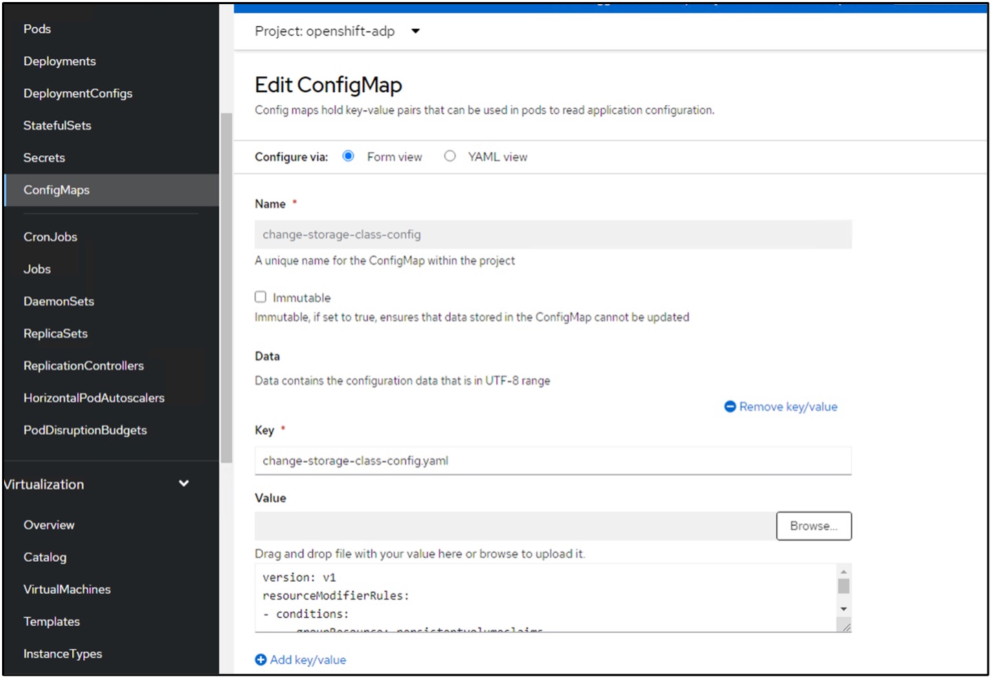 config mapa ui