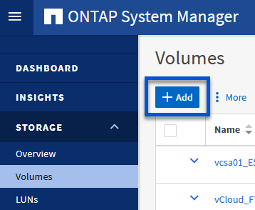 Adicionar novo volume