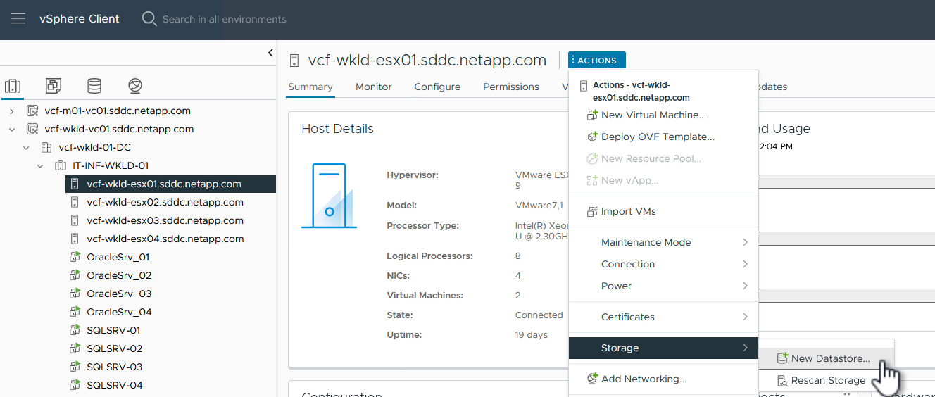 Adicione o adaptador NVMe sobre TCP