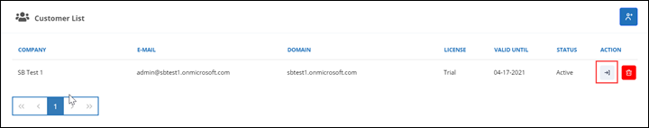 Redirecione para o SaaS Backup para Microsoft 365