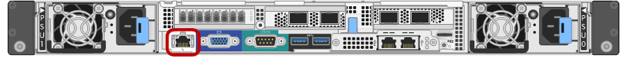 Porta de gerenciamento BMC no controlador SG6000-CN