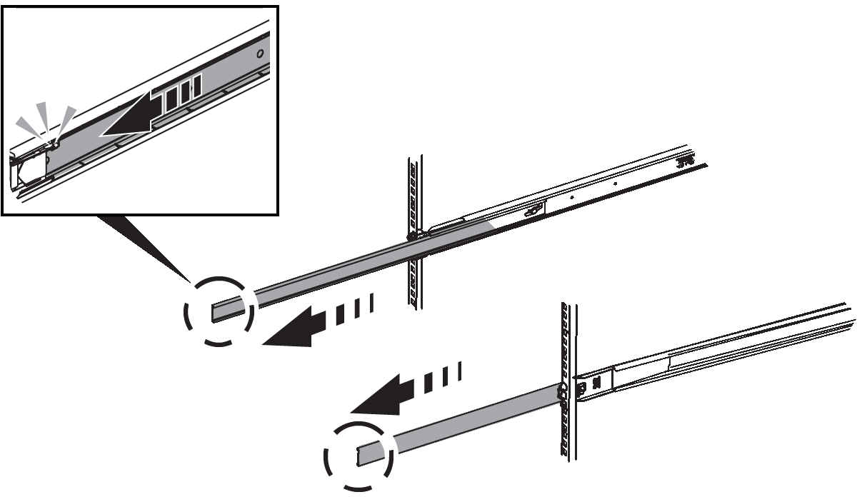 SG6000 trilhos